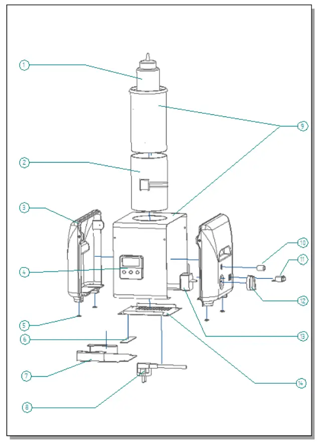 EQUIPEX-WI-1DI-Drop-In-Single-Unit-Decorative -Warm-It-Toppings-Warmer-Dispenser-FIG-1