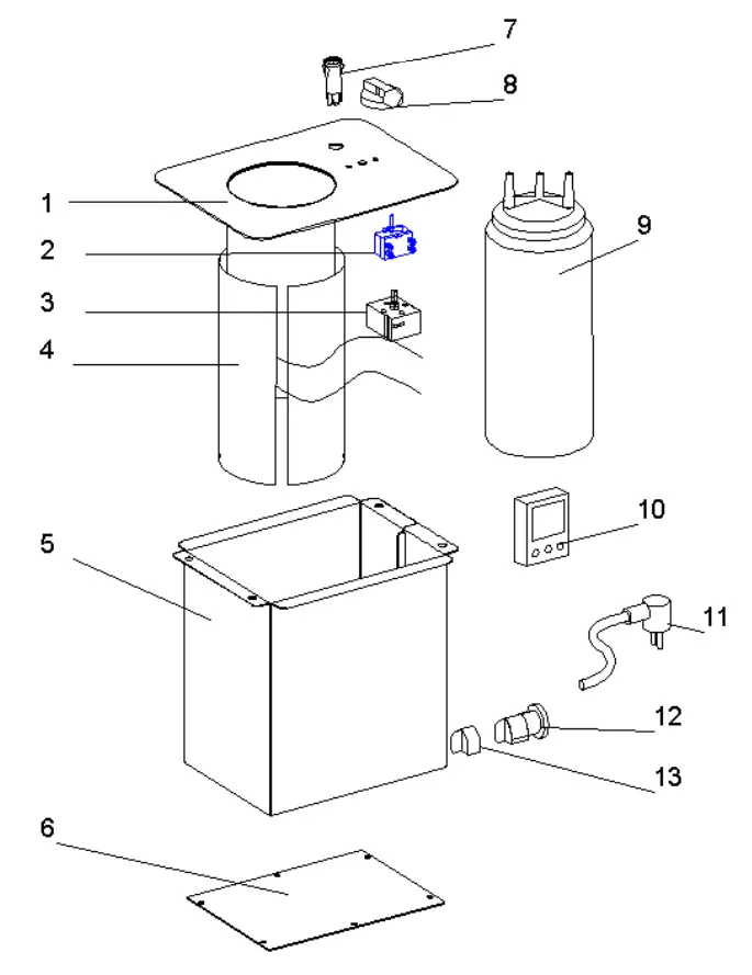 EQUIPEX-WI-1DI-Drop-In-Single-Unit-Decorative -Warm-It-Toppings-Warmer-Dispenser-FIG-2