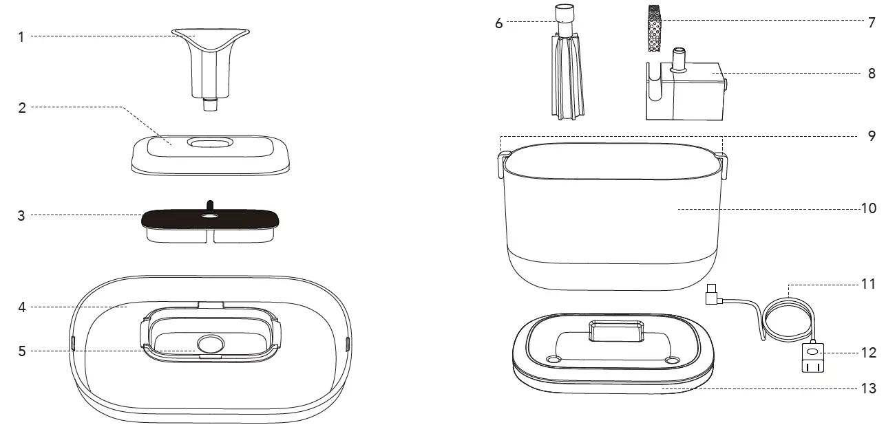 PETLIBRO PLWF005 Dockstream Automatic Pet Water Fountain-1