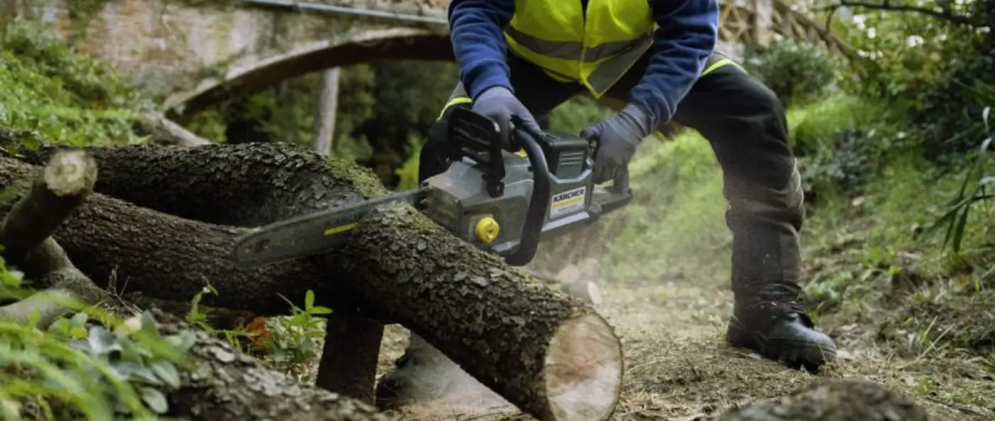 Karcher Cs 400/36 Battery Chainsaw User Guide
