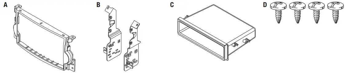 MeTra TL 2004-2008 Acura Dash Kit - fig