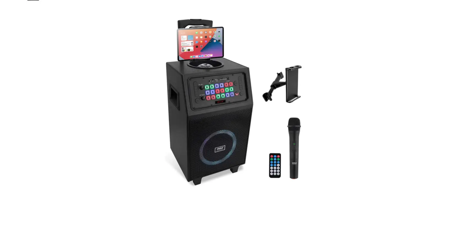 Pyle Php18djt Karaoke Pa Speaker System User Guide