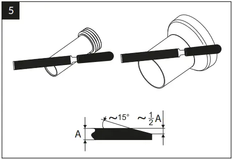 cersanit 63114 Wall-Mounted Toilet Bowl 5