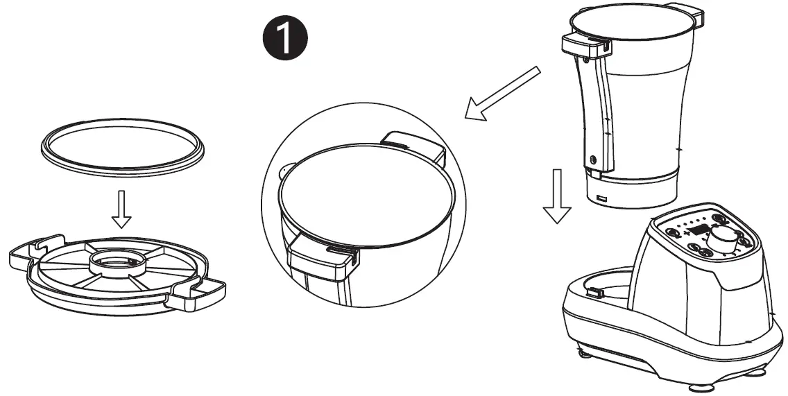 AIGOSTAR 330000ICM Multifunction Kitchen Robot 02