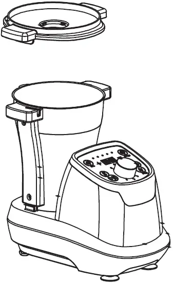 AIGOSTAR 330000ICM Multifunction Kitchen Robot 03