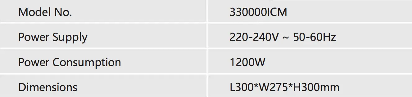 AIGOSTAR 330000ICM Multifunction Kitchen Robot 14