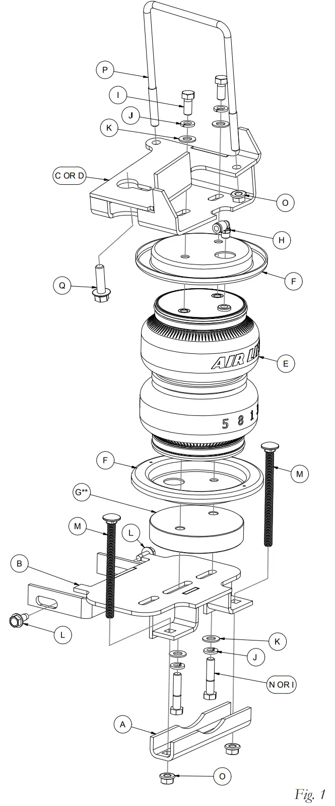 AIR LIFT 5000 Series LoadLifter fig