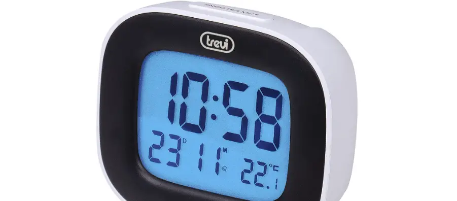 Trevi Sld 3875 Thermometer Digital Clock Instruction Manual
