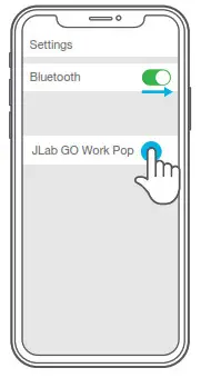 JLAB FIT2 BLK BOX Audio Fit 2 0 Sport Earbuds - MULTIPOINT 3