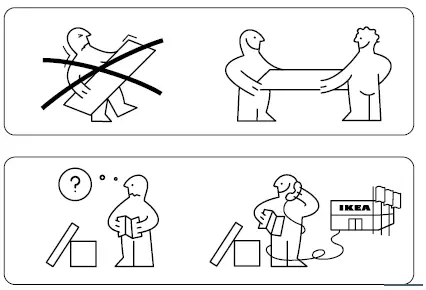 Ikea Beddinge 2 seat sofa Bed - 7
