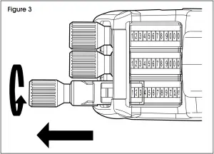 ULINE H-1077 Monarch 1153 Three Line Label Gun figure 3