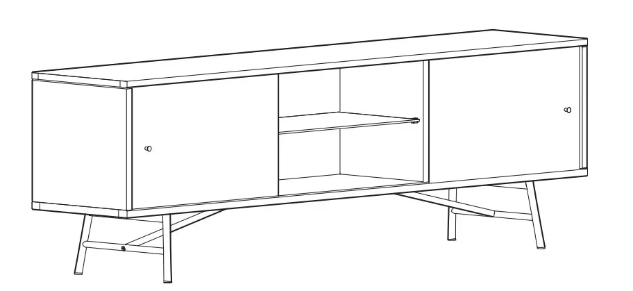 IKEA SVENARUM Shelving Unit -