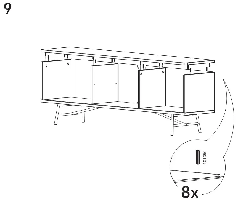 IKEA SVENARUM Shelving Unit - 9