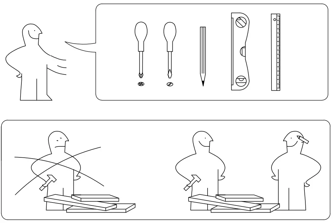 IKEA SVENARUM Shelving Unit - Tools 2