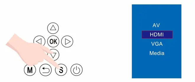 COMAOGO T001 Mini Movie Portable Projectors-20