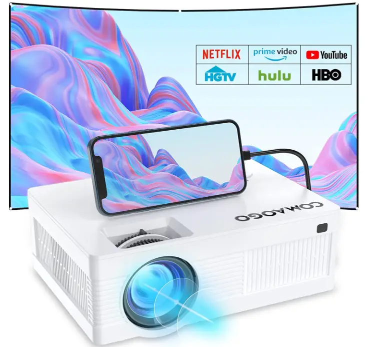 COMAOGO T001 Mini Movie Portable Projectors-PRODUCT