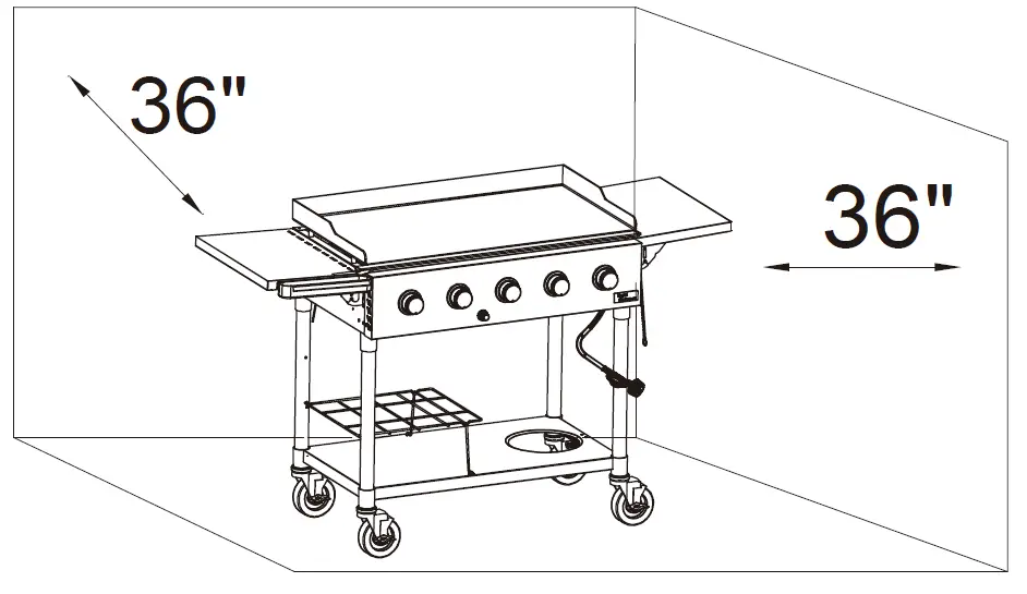 Royal-Gourmet-GB5000S-Deluxe-5-Burner-Stainless-Steel-Gas-Griddle-fig- (3)