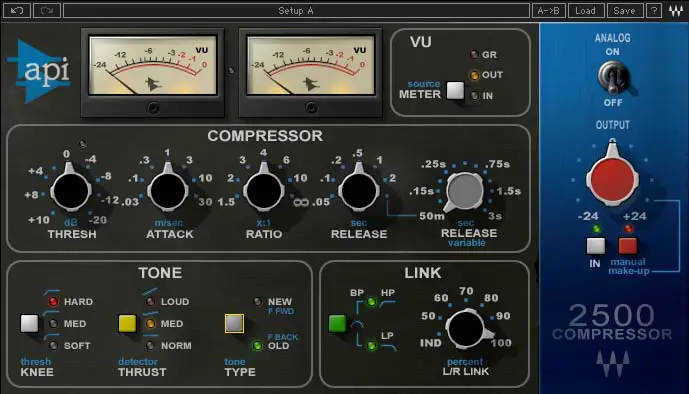 WAVES API 2500 - Cover