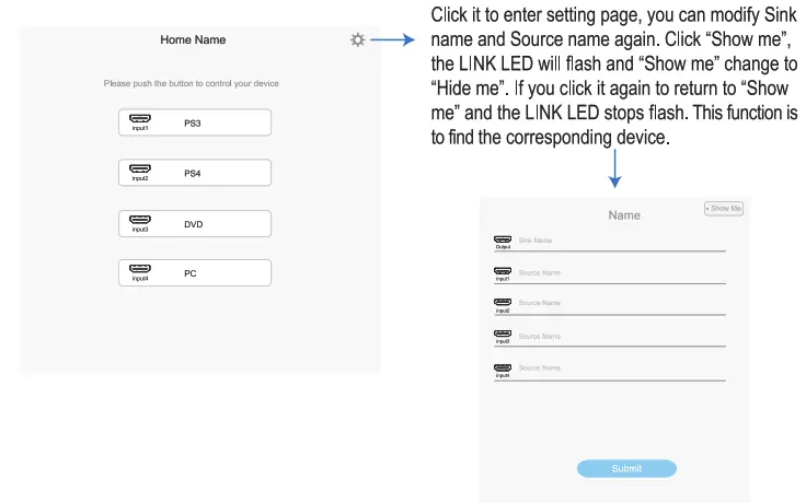 CONCORD CS4WH20B4KS-A 4-Way HDMI Switcher - fig23