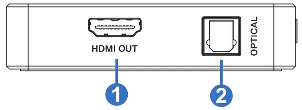 CONCORD CS4WH20B4KS-A 4-Way HDMI Switcher - fig3