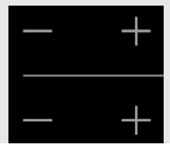 Control to Increase/decrease
