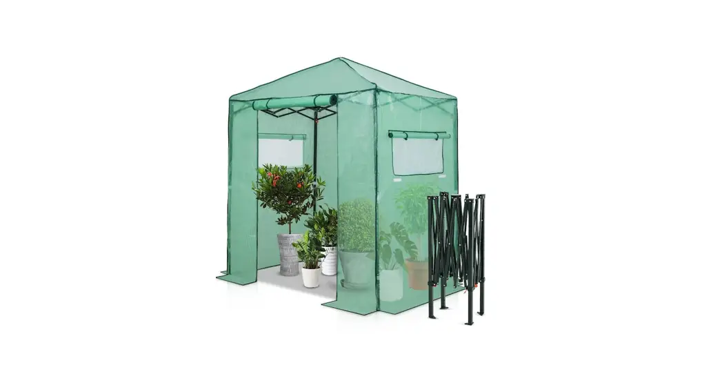Eagle Peak Gh24-grn-az 6ft X 4 Ft Foldable Greenhouse Canopy Instruction Manual