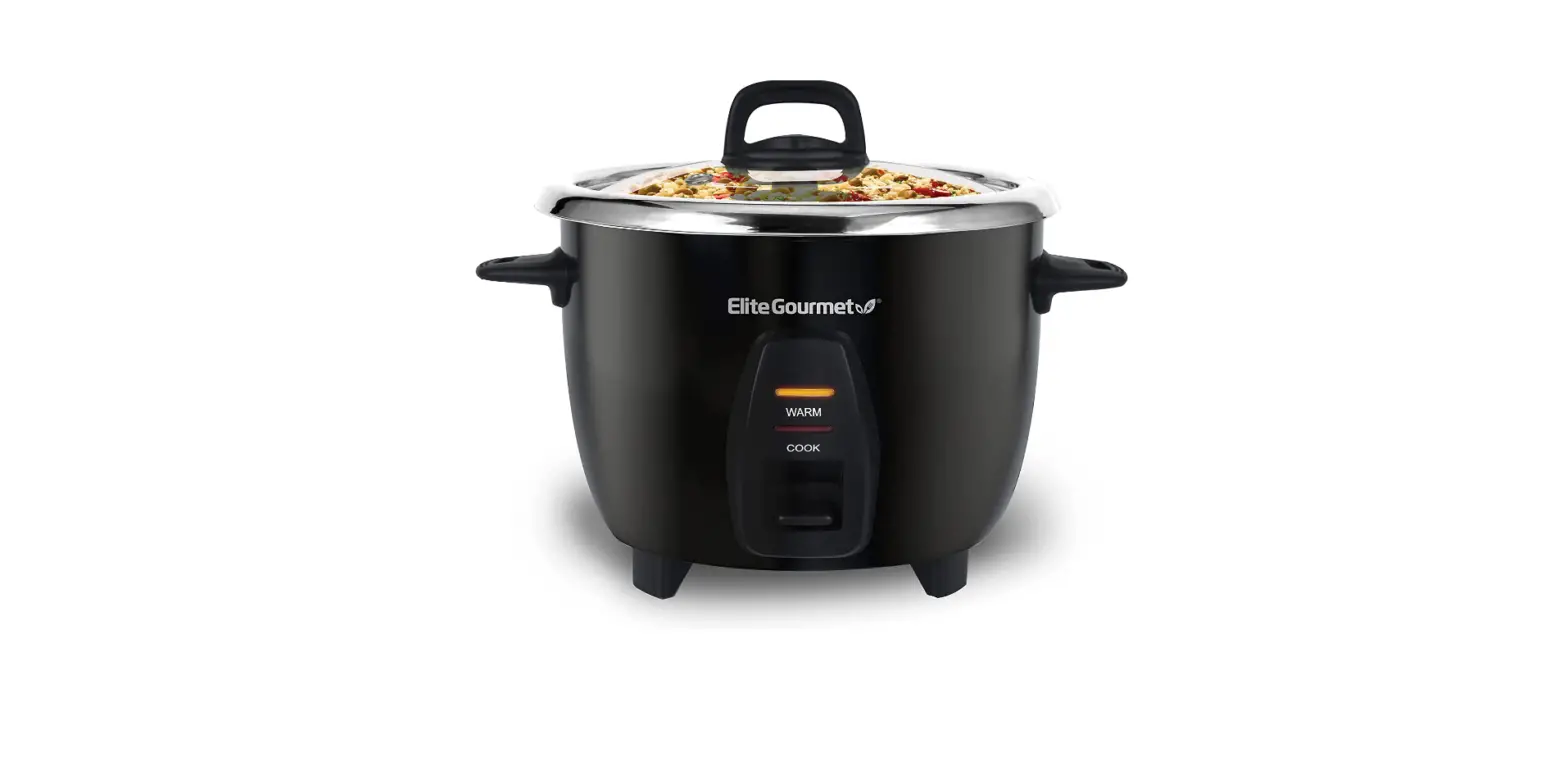 Elite Gourmet Erc-2010b Electric Rice Cooker Instruction Manual
