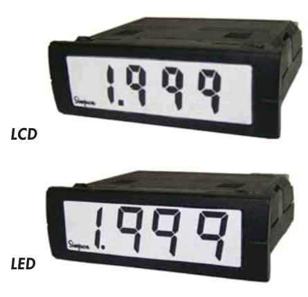 SIMPSON Mini Max M235 Series Digital Panel Meter