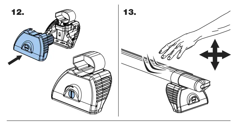 Rhino MV3PR-FL KammBar Pro Aluminium Roof Bars - fig 3