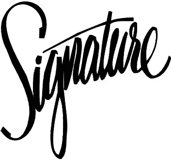 SIGNATURE LOGO
