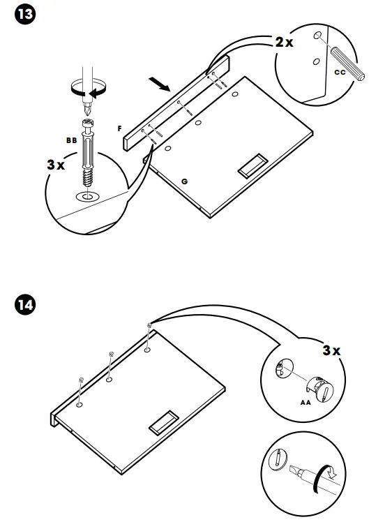 GATOR FRAMEWORKS GFW-ELITEDESKRK Elite Workstation -13