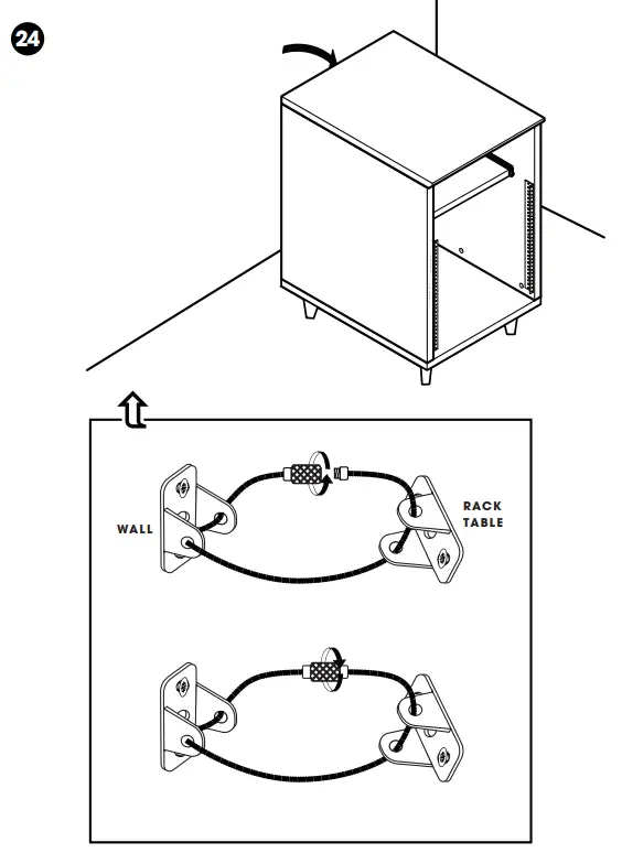 GATOR FRAMEWORKS GFW-ELITEDESKRK Elite Workstation 24