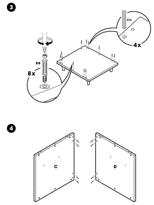 GATOR FRAMEWORKS GFW-ELITEDESKRK Elite Workstation -3