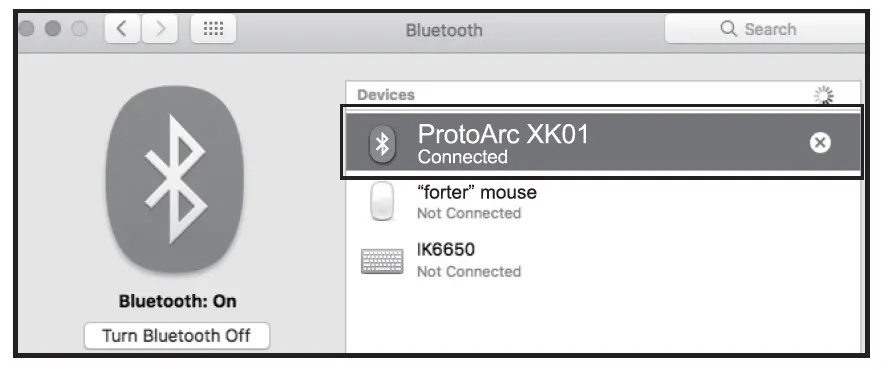 ProtoArc XK01 Foldable Full-Size Wireless Keyboard 10