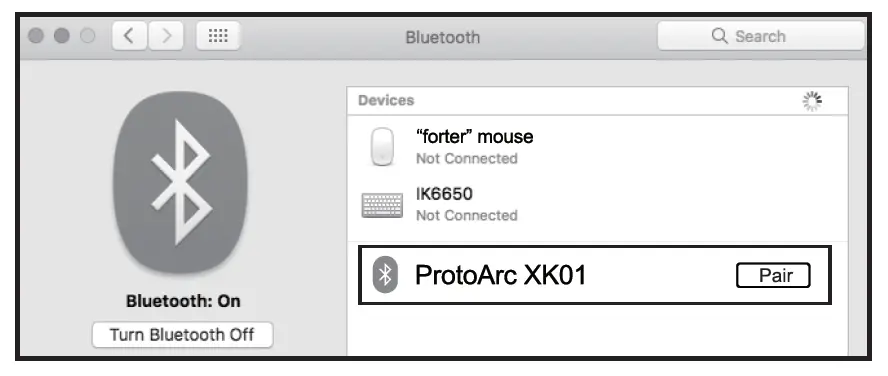 ProtoArc XK01 Foldable Full-Size Wireless Keyboard 9