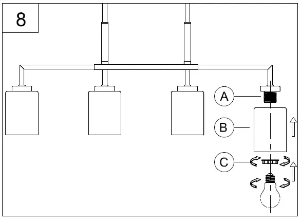 PROGRESS-LIGHTING-P400328 -4-Light-Island-Rexington-FIG-10