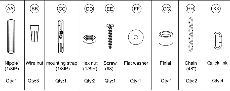 PROGRESS-LIGHTING-P400328 -4-Light-Island-Rexington-FIG-2