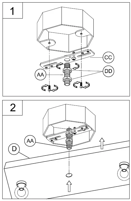 PROGRESS-LIGHTING-P400328 -4-Light-Island-Rexington-FIG-3