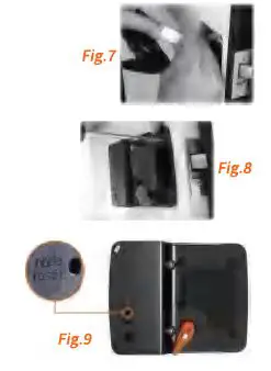 Dongguan Yujie Electronic Technology YJ-C01 RV Door Keyless Handle Lock-5