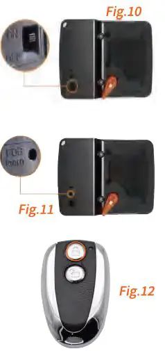 Dongguan Yujie Electronic Technology YJ-C01 RV Door Keyless Handle Lock-6