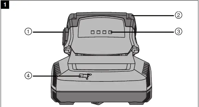 HILTI C 4 36 90 Battery Charger - Product Overview 1