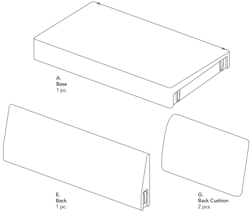 homestyles 6800 60 Outdoor Loveseat - fig