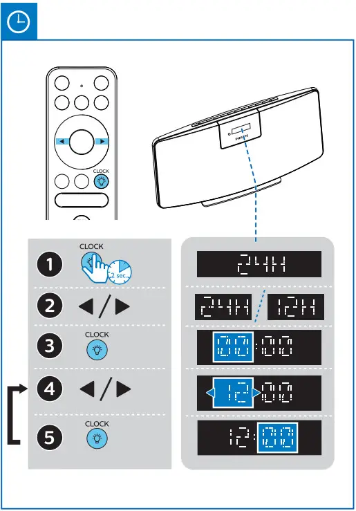 PHILIPS TAM2505 digital DAB+ Radio Bluetooth - 4