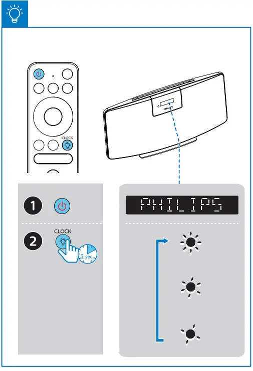 PHILIPS TAM2505 digital DAB+ Radio Bluetooth - 7