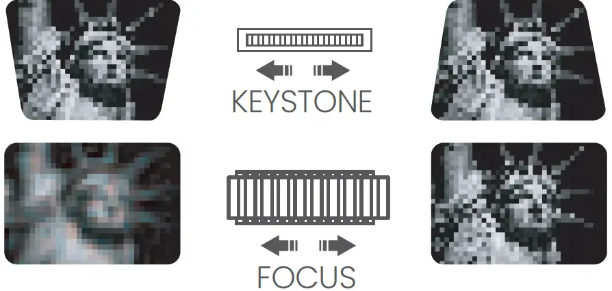 USSUNNY GC333 Projector with 5G WiFi and Bluetooth 10