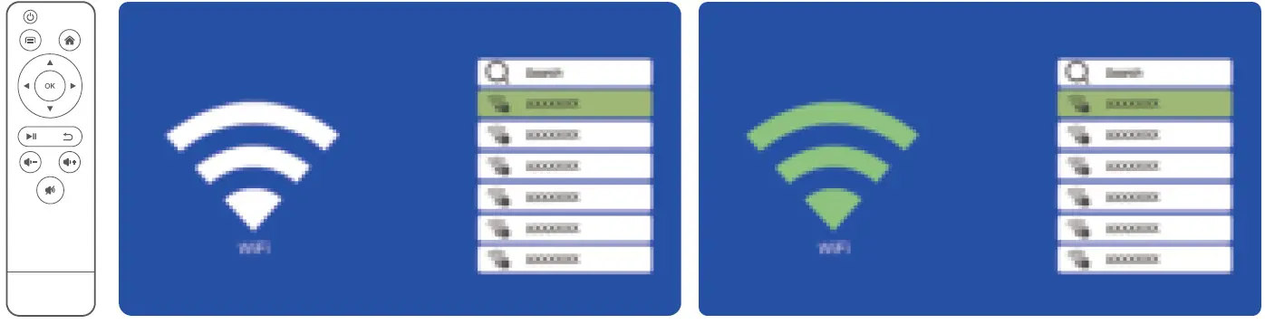 USSUNNY GC333 Projector with 5G WiFi and Bluetooth 36