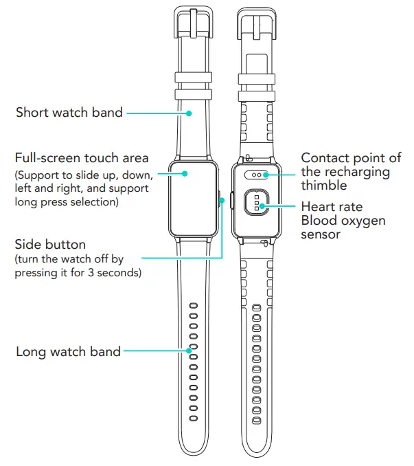 SKG V3 Smart Band Watch-