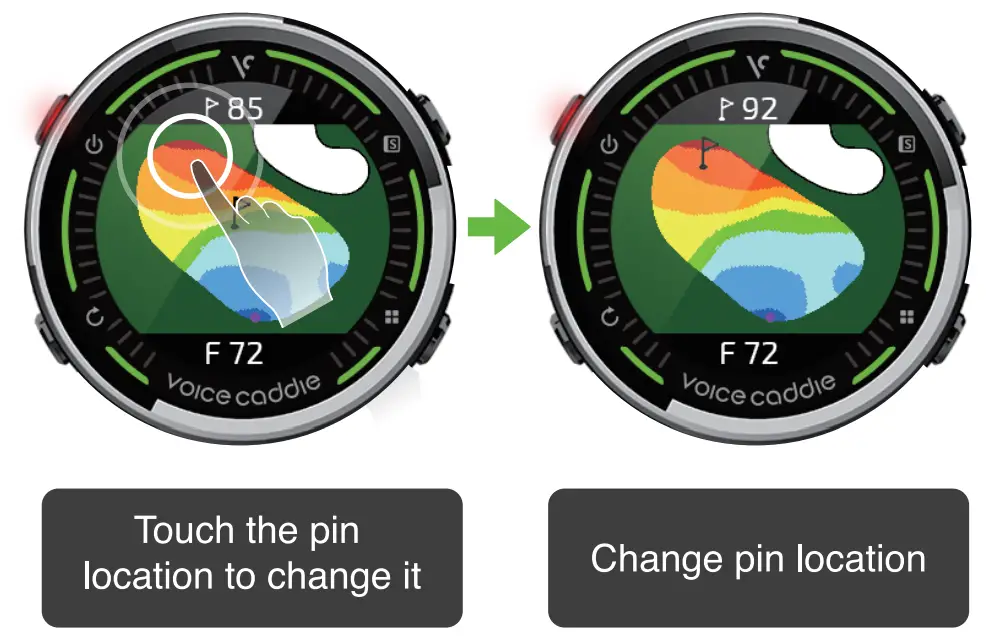 VOICE CADDIE G1 GPS Golf Mode Smartwatch-fig11