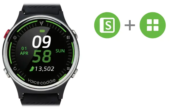 VOICE CADDIE G1 GPS Golf Mode Smartwatch-fig18