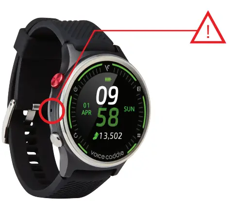 VOICE CADDIE G1 GPS Golf Mode Smartwatch-fig19